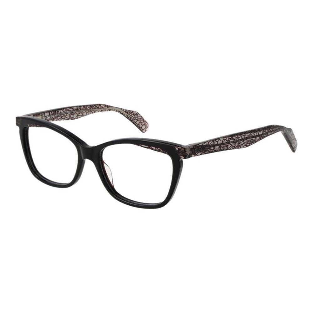 Yohji Yamamoto Stylish Plastic Eyewear Frames Women Black